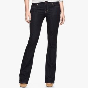 NWT DARK INDIGO Gap 1969 Sexy Boot Lowrise Jeans